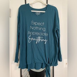 Torrid super soft knit long sleeve top